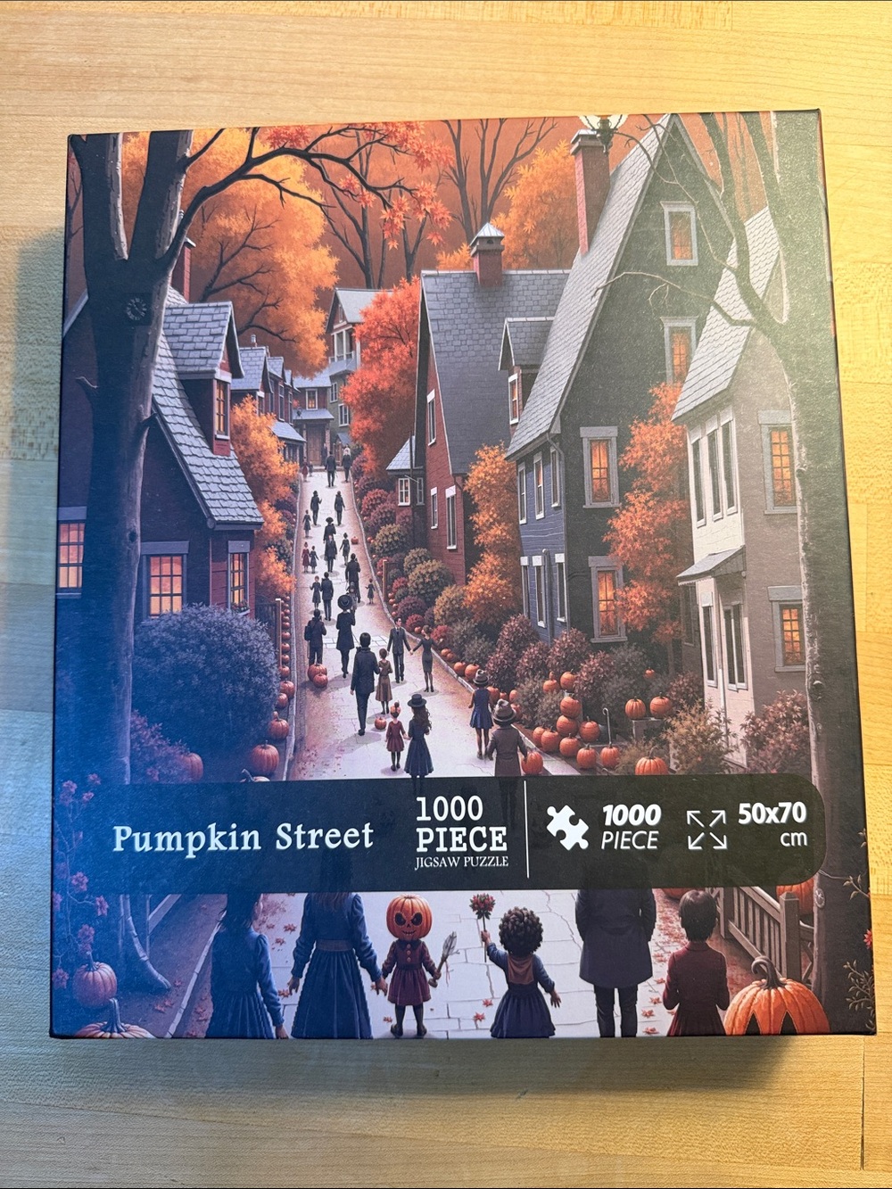 Pumpkin Street 1000-Piece Jigsaw Puzzle